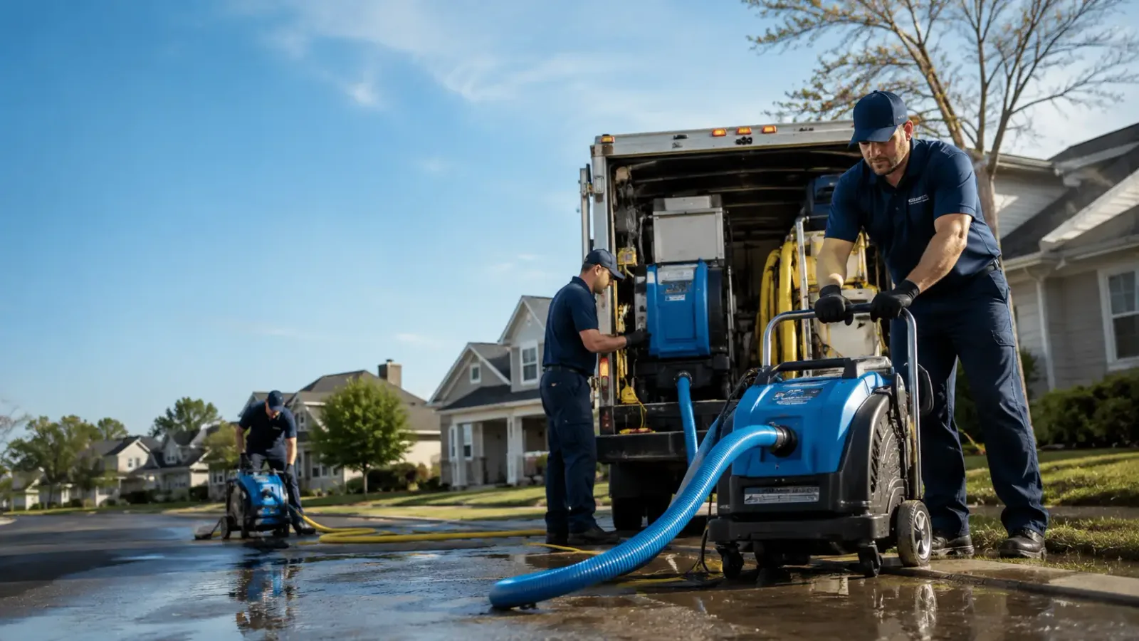 Flood Damage Cleanup in New Sweden, ME